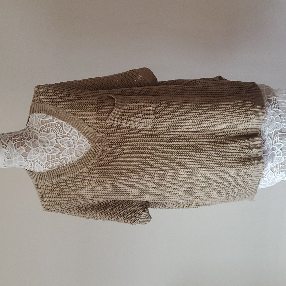 Macaroon Short Sleeve Sweater 8323